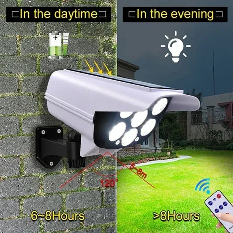Luminație de Securitate Solară cu Senzor de Mișcare