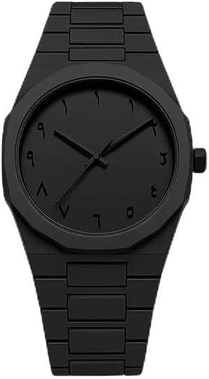 Ceas Arabic Negru Mat